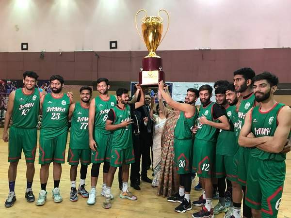 JMI wins North Zone Inter University Basketball (Men) Championship