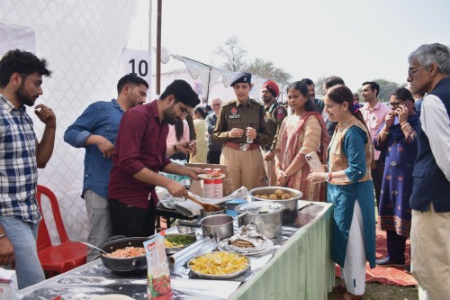 CU Punjab students served a vibrant taste of India at Food Carnival ‘Lok Vyanjan Mela 2026
