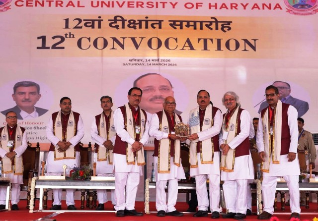 Chief Justice of India urges graduates to server society, remember family sacrifices