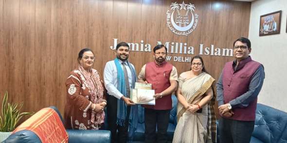 JMI hosts a lecture by Mr Alaa Didi, ICCR, MEA, GoI’s Academic Visitor from the Republic of Maldives