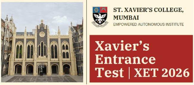 Xavier's Entrance Test 2026: Application Deadline Extended
