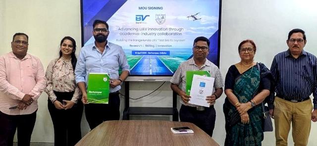 BonV Aero and Berhampur University Partner To Grow UAV Ecosystem in Odisha