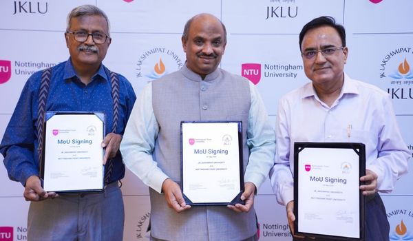 JKLU NTU MoU 2026 Design Students Get UK Degree Pathways and Fee Concessions