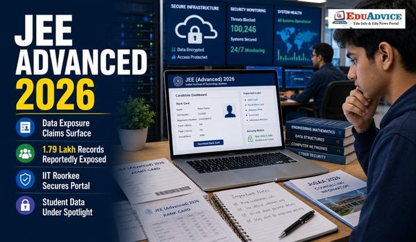 JEE Advanced 2026 Data Exposure Claim Raises Concerns; IIT Roorkee Secures Candidate Records