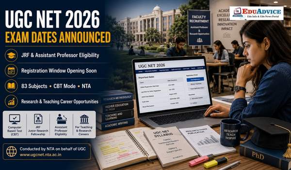 UGC NET 2026 Schedule Released Exam Dates, Registration & Key Details