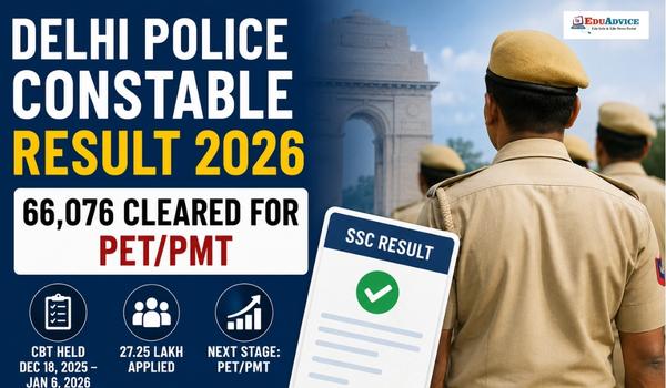 Delhi Police Constable Result 2026, 66,076 Cleared for PET/PMT