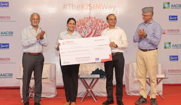 K J Somaiya Welcomes MBA Batch 2026–28, Launches ₹1 Crore Startup Support Initiative