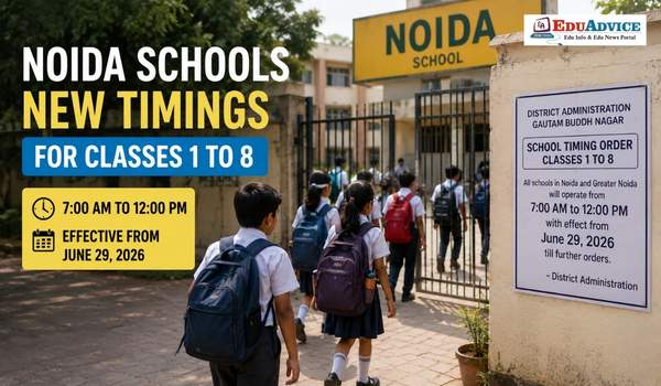 Noida School Timings Revised, Classes 1 to 8 to End at Noon