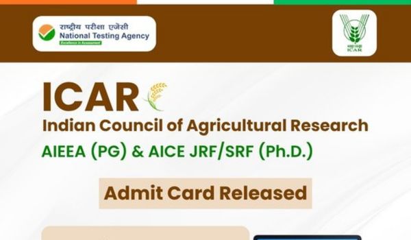 ICAR AIEEA PG Admit Card 2026 Released, Download Hall Ticket