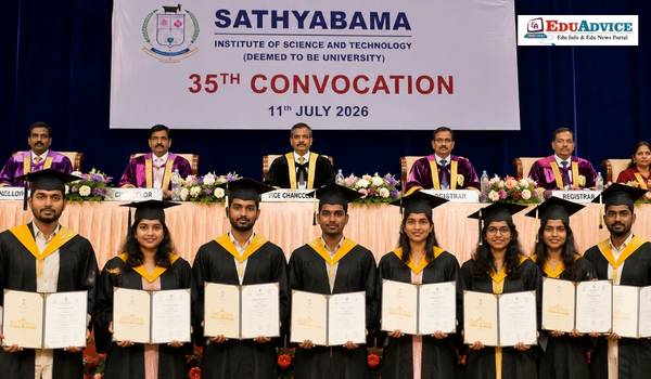 Sathyabama Institute 35th Convocation: 5,644 Students Receive Degrees in Chennai