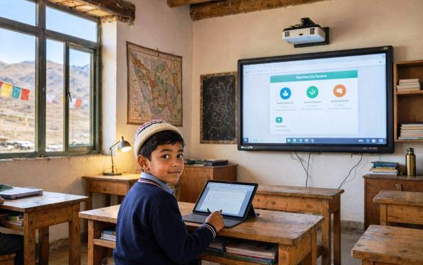 Computer Facilities Lead Digital Growth in 478 Schools in Ladakh 
