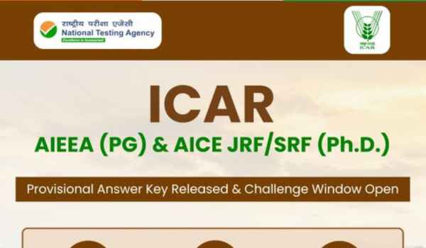 ICAR Answer Key 2026 Released, Challenge Till August 18