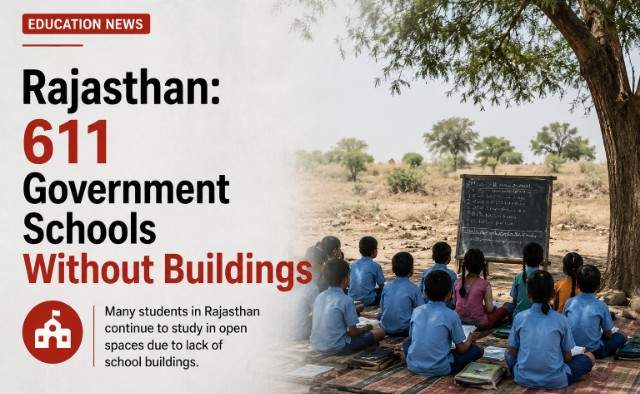 Rajasthan: 611 Government Schools Function Without Their Own Buildings, Assembly Told 