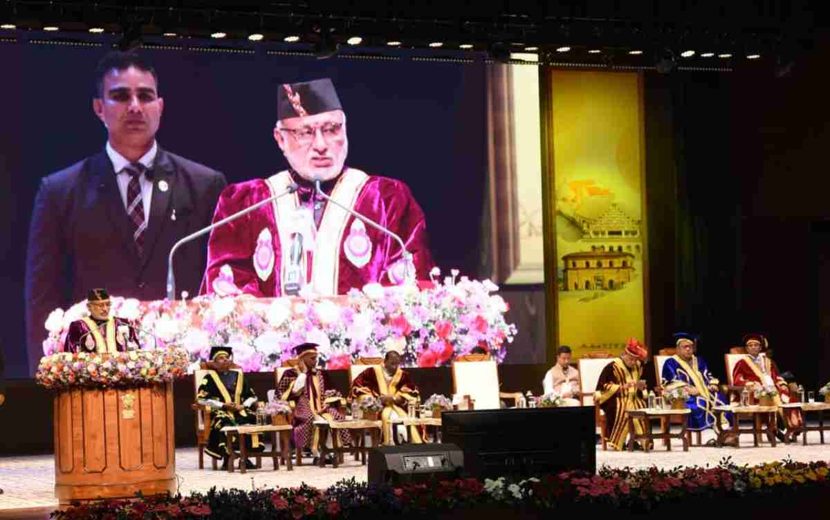 Vice President C. P. Radhakrishnan Attends SSUHS Convocation in Guwahati, Calls for Compassionate and Ethical Healthcare