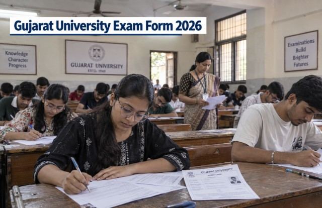 Gujarat University Releases September 2026 Exam Form Circular for UG and PG Students
