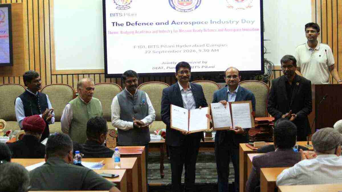 BITS Pilani Defence & Aerospace Industry Day 2026: 20 MoUs Signed
