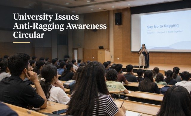 Rajasthan University Directs Colleges to Organise Anti Ragging Awareness and Counselling Programmes