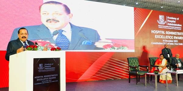 India is fast emerging as protective healthcare leader, particularly after the world started citing India model of Covid management and the Vaccine success story under the leadership of PM Shri Narendra Modi, says Dr Jitendra Singh