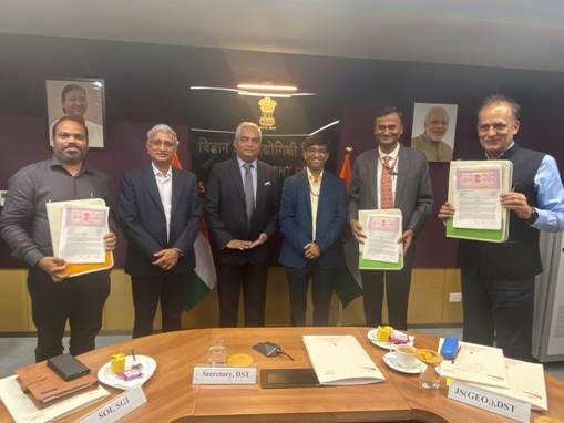 Tripartite MoU paves way for Centre of excellence (Pilot) to foster the Geospatial Technology, Innovation and Solutions