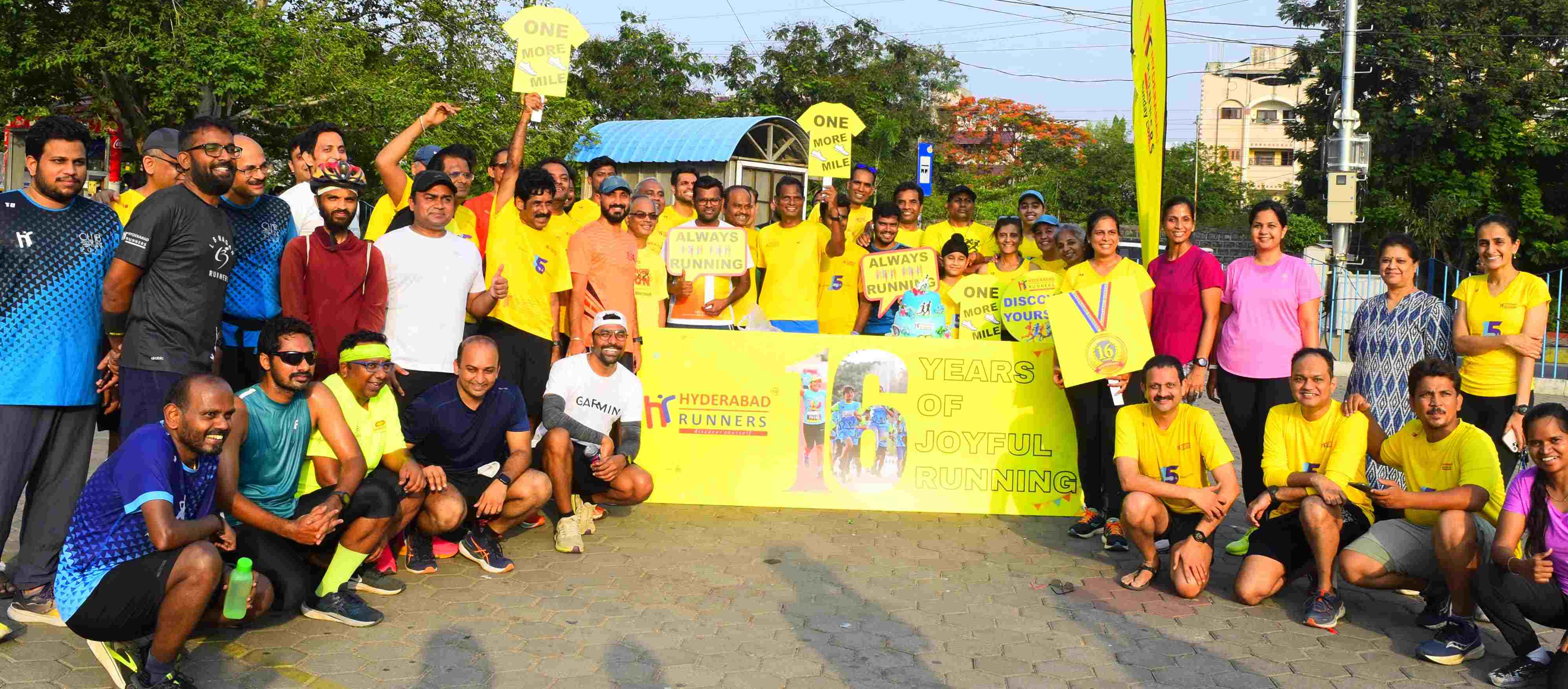 Hyderabad Runners Society celebrates its 16th Anniversary It impacts 15000 runners a year