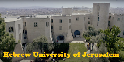 Hebrew University of Jerusalem invites applications for MSc in Environmental Quality Sciences