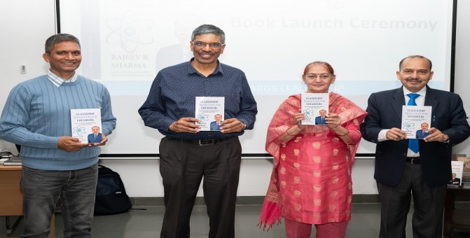 Prof Rajat Moona, Director, IIT Gandhinagar, releases a book   