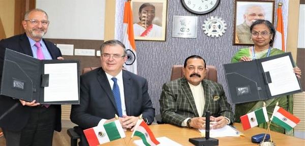 India and Mexico signed a MoU on research, technology and innovation collaborations
