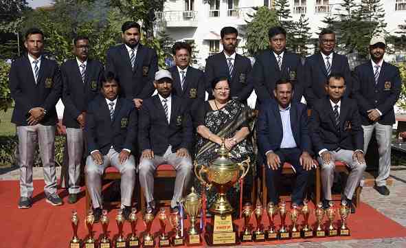 Jamia Vice Chancellor felicitates JMI Cricket Team
