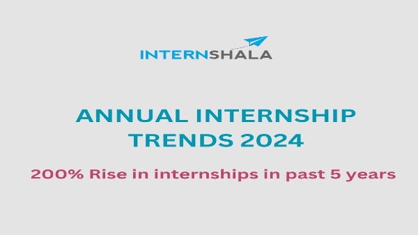 200% Rise in Internship Opportunities in past 5 years
