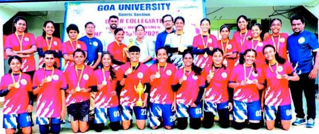 Rosary College Clinch Goa University Women’s Football Title