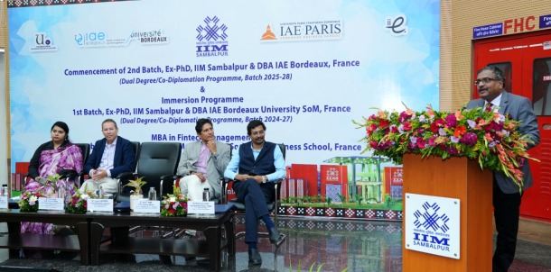 IIM Sambalpur Hosts Immersion Programme for India’s First Dual Degree Executive PhD & DBA and MBA Fintech Management