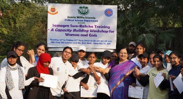 JMI organises ‘Samagra  Swa Raksha’  Capacity Building Workshop for Women and Girls