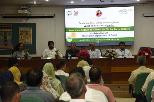 JMI and MCD jointly organizes Awareness Lecture on Vector Borne Diseases
