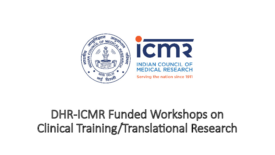 ICMR–DHR Sponsored National Workshop on AI and ML in Neuroscience to be Held at JSS College of Pharmacy