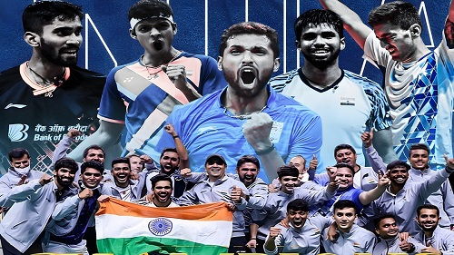 India wins Maiden Thomas Cup!
