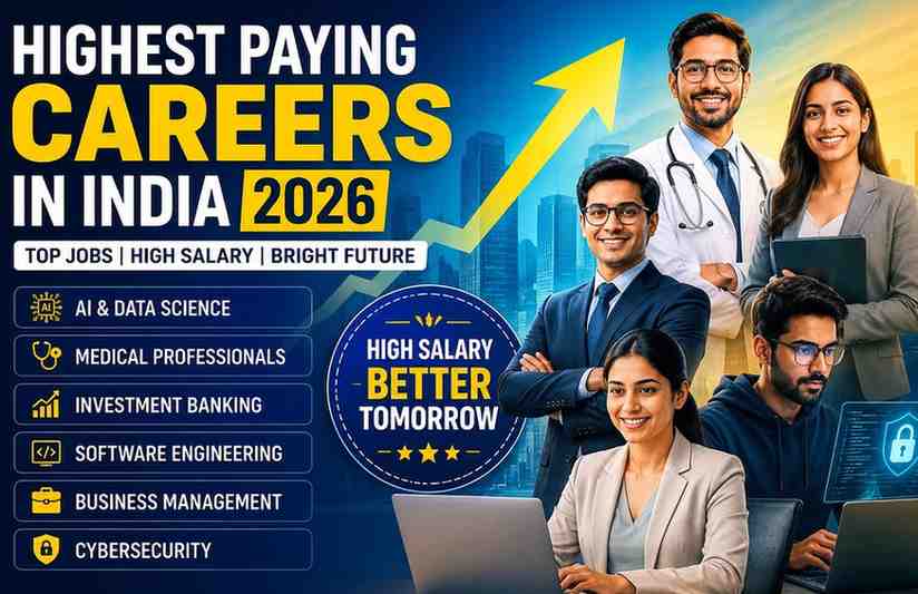 Highest Paying Careers in India 2026 Best Salary Jobs for Students and ...