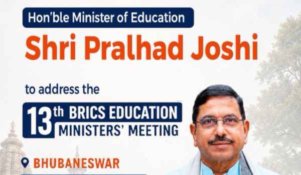 Pralhad Joshi to Inaugurate 13th BRICS Education Ministers' Meeting in Bhubaneswar Today