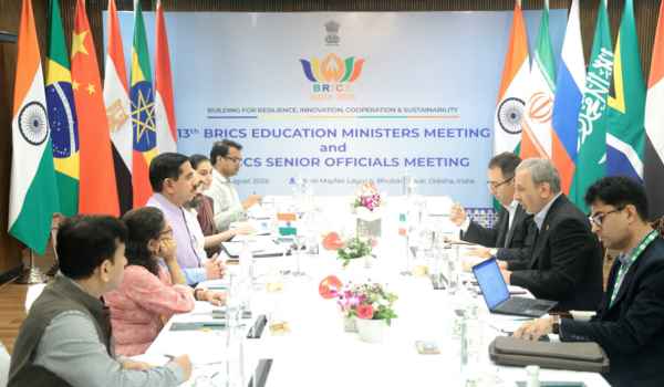 Pralhad Joshi Holds Bilateral Meeting with Iranian Ministers During BRICS Education Summit