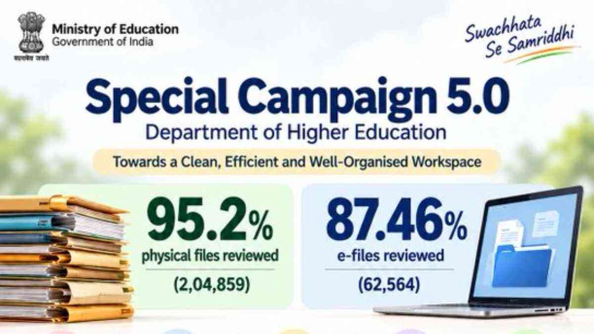 Special Campaign 6.0: Higher Education Department Prepares for October 2026 Drive