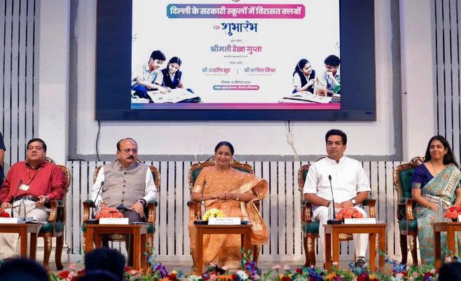 Delhi Government Launches Heritage Clubs in 75 CM Shri Government Schools