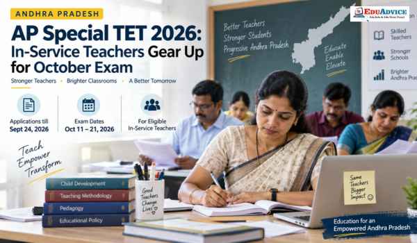 AP Special TET 2026: Exam Dates, Eligibility, Fee and Application