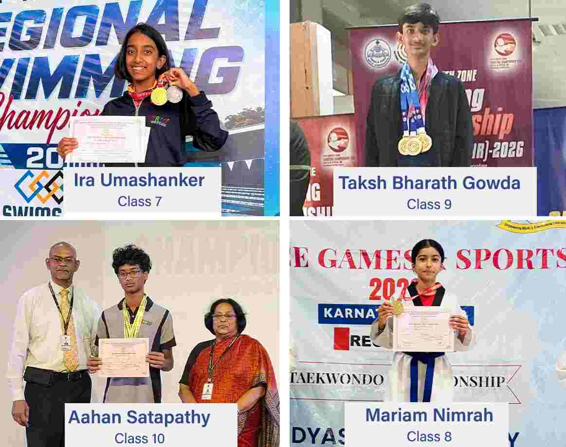 Trio World School Students Win Gold, Earn National Sports Selections