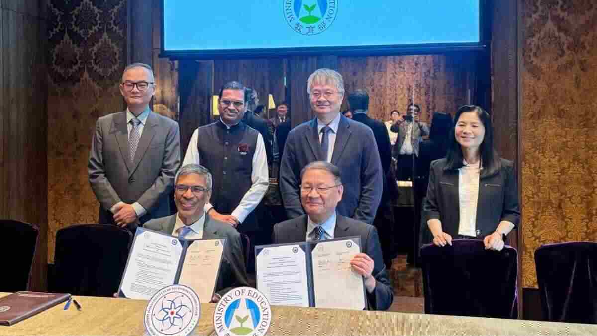 IIT Gandhinagar Signs 3 MoUs With Taiwan Universities for Semiconductor Research