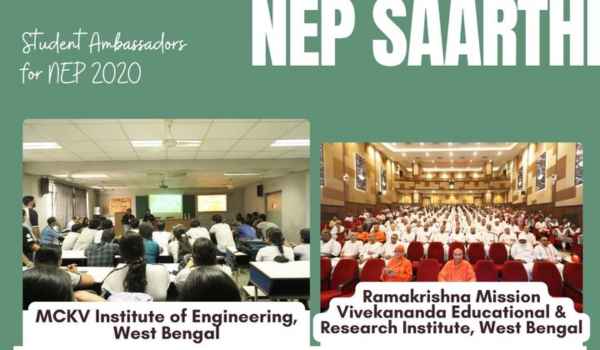 UGC NEP SAARTHI Corner: Student Ambassadors Drive NEP 2020 Awareness