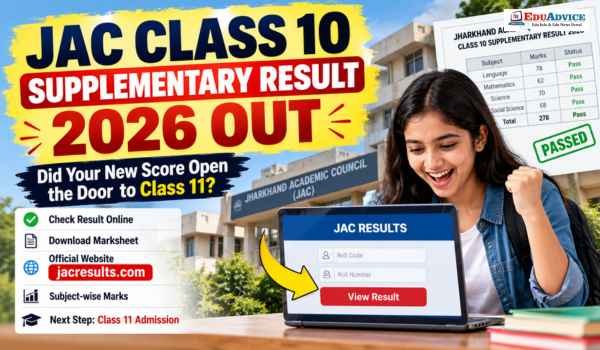 JAC 10th Supplementary Result 2026 OUT: Did You Spot This Massive Surprise on Your Marksheet?
