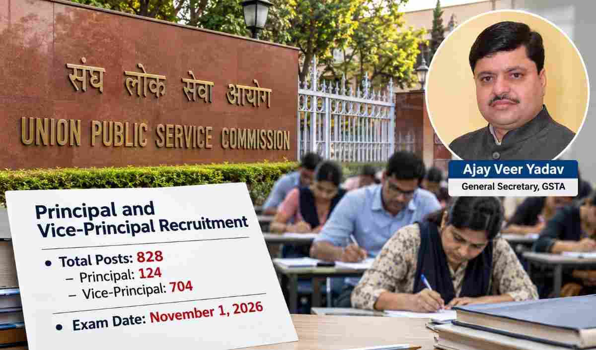 GSTA Seeks Postponement of UPSC Principal, Vice Principal Recruitment Exam