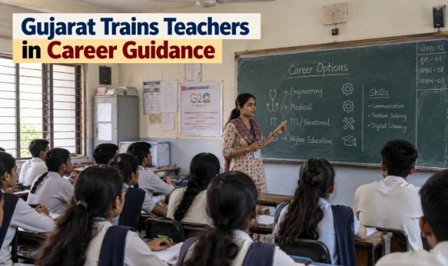 Gujarat Trains School Teachers in Career Guidance Through BISAG Sessions