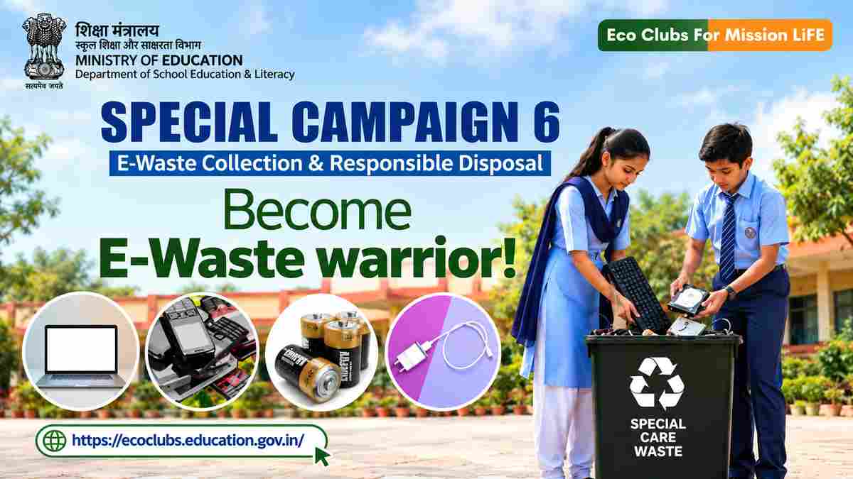 School Students Become E Waste Warriors for Mission Under Special Campaign 6