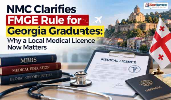 Georgia Medical Students Face Key FMGE Check: NMC Explains the Licence Rule