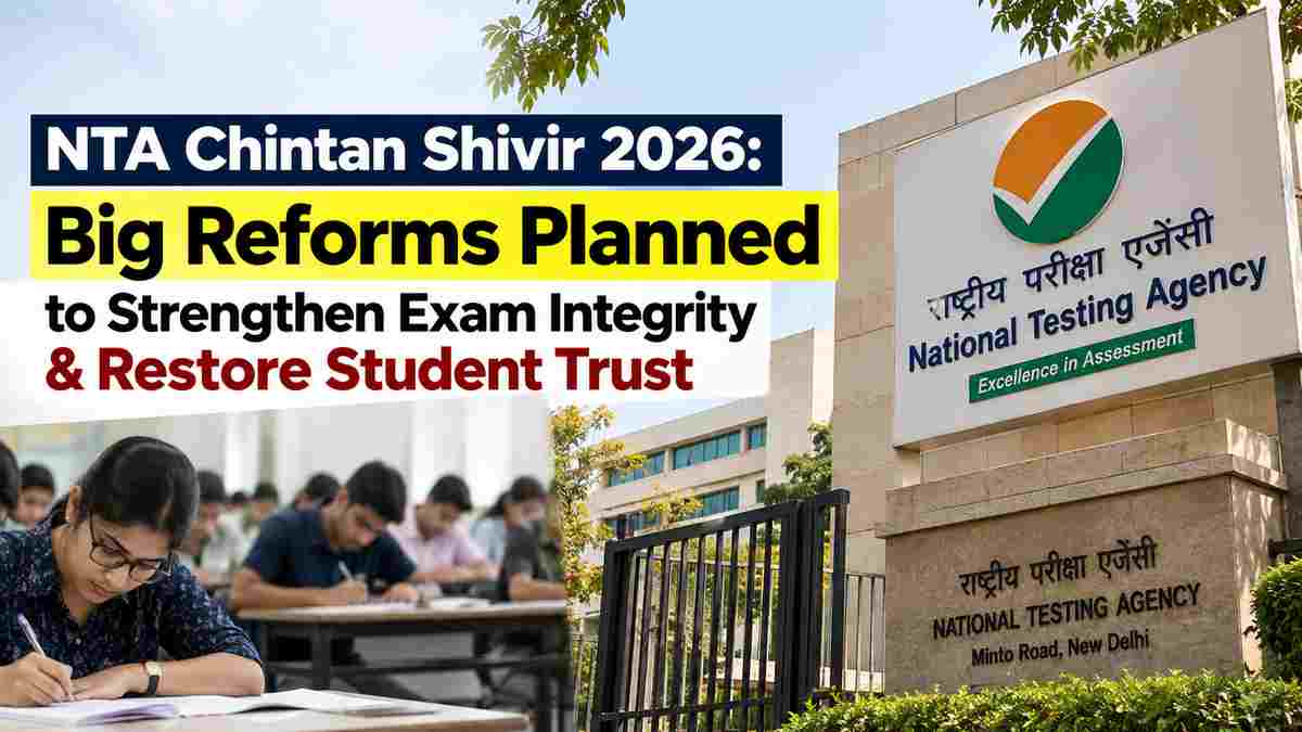 NTA Chintan Shivir 2026: The 3 Big Ideas That Could Change Future Exams